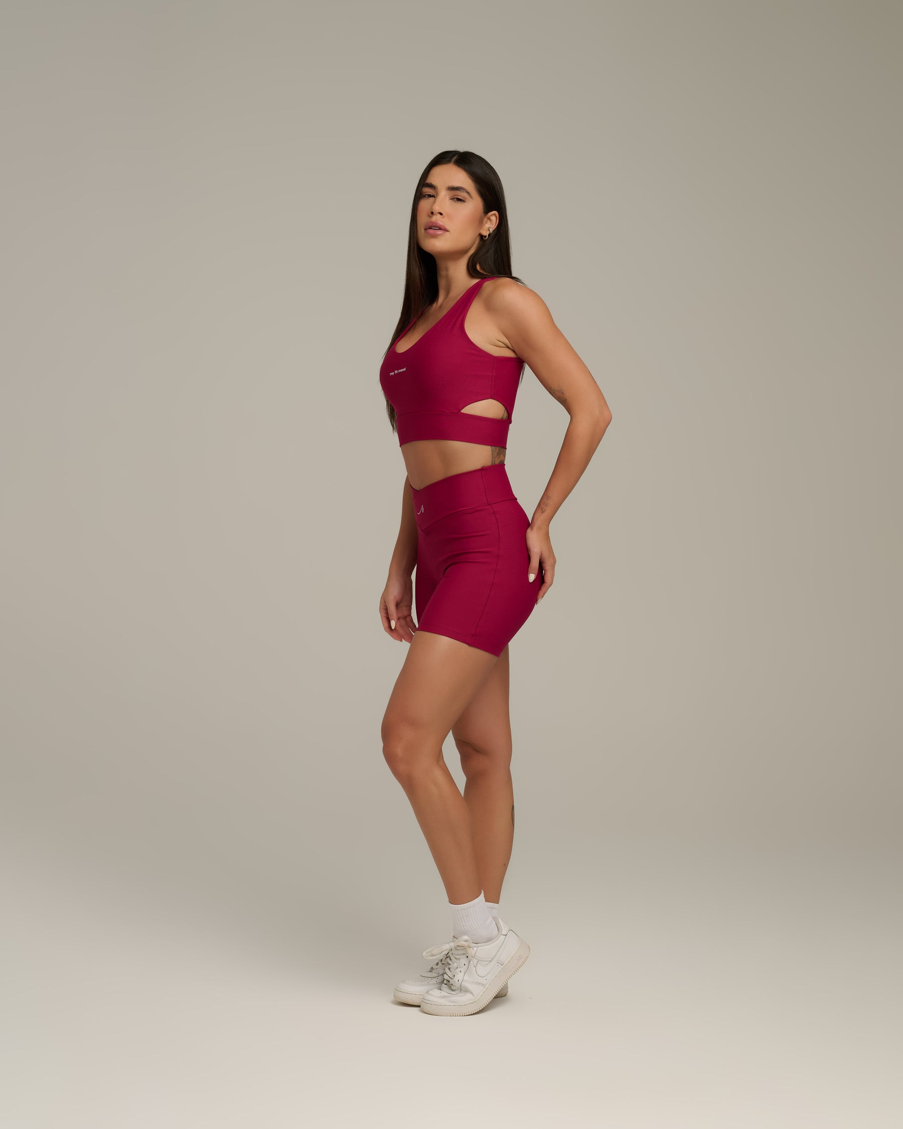 Conjunto Slit Vinho