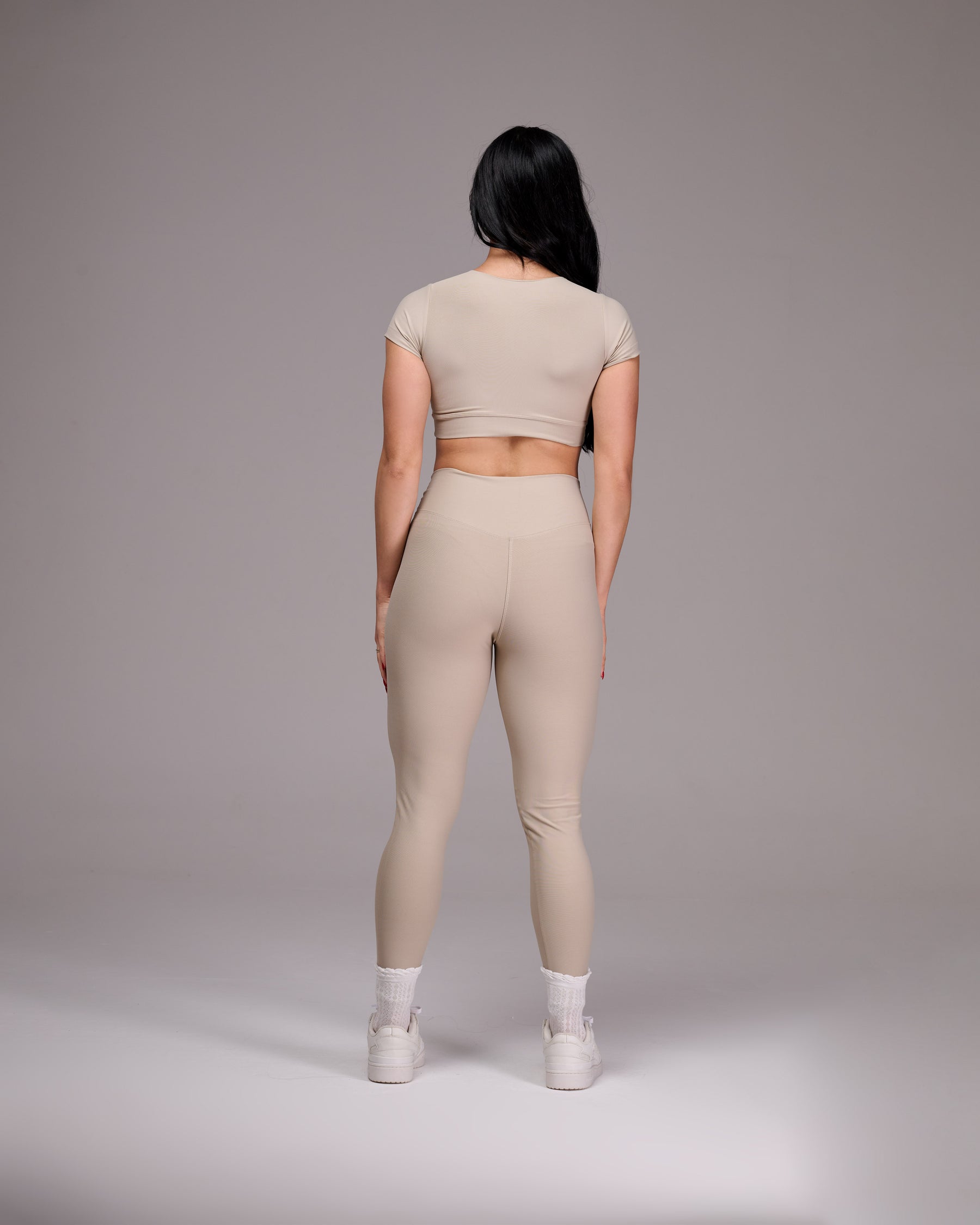 Conjunto Run Cream