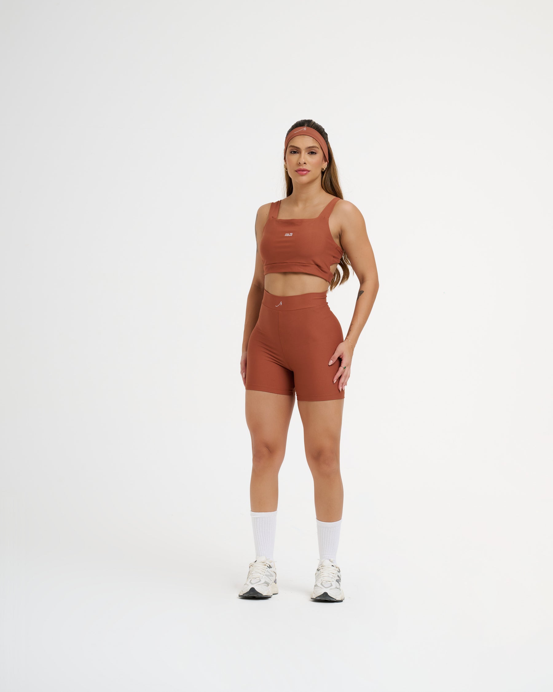 Conjunto Curve Marrom