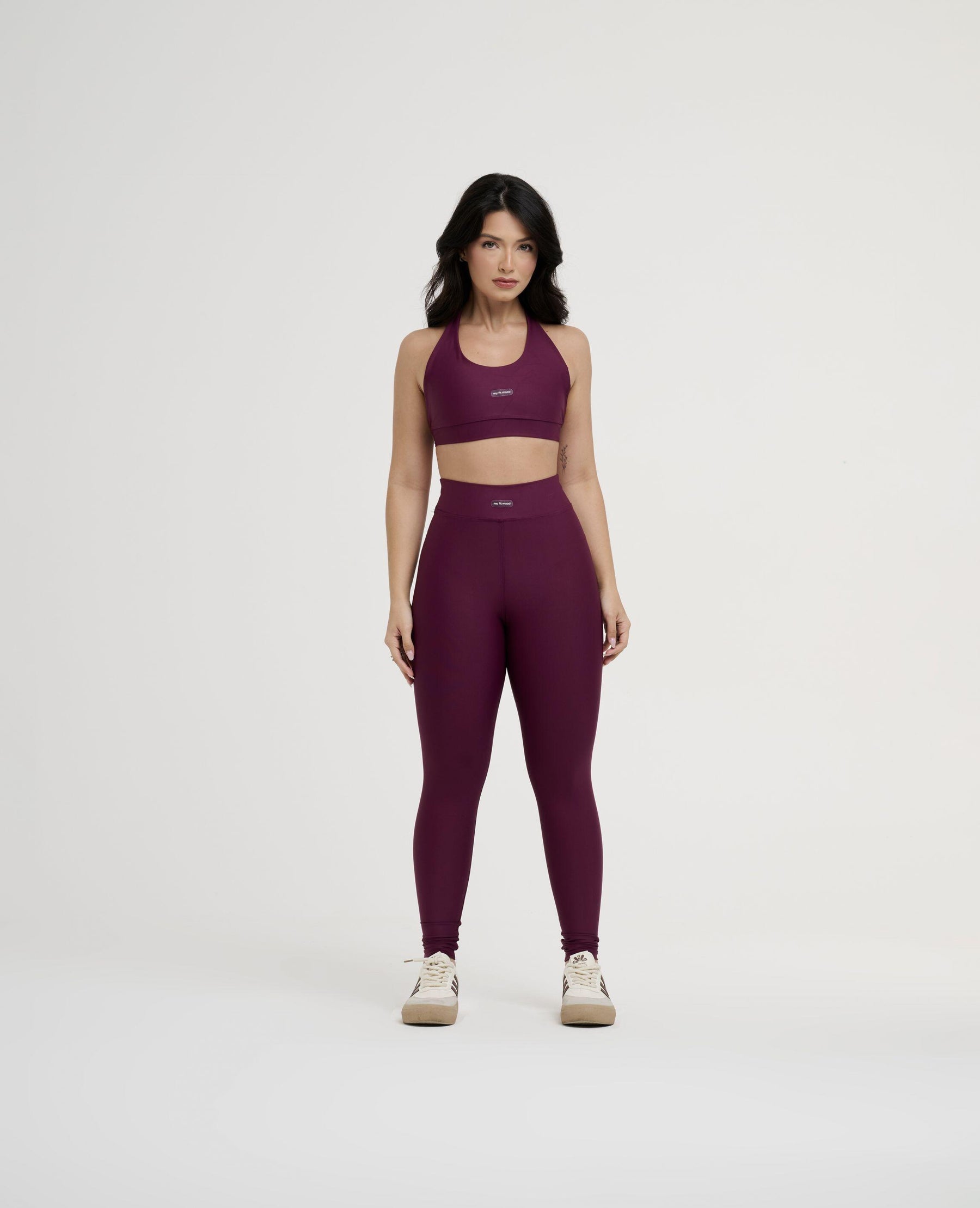 Conjunto Pull Roxo