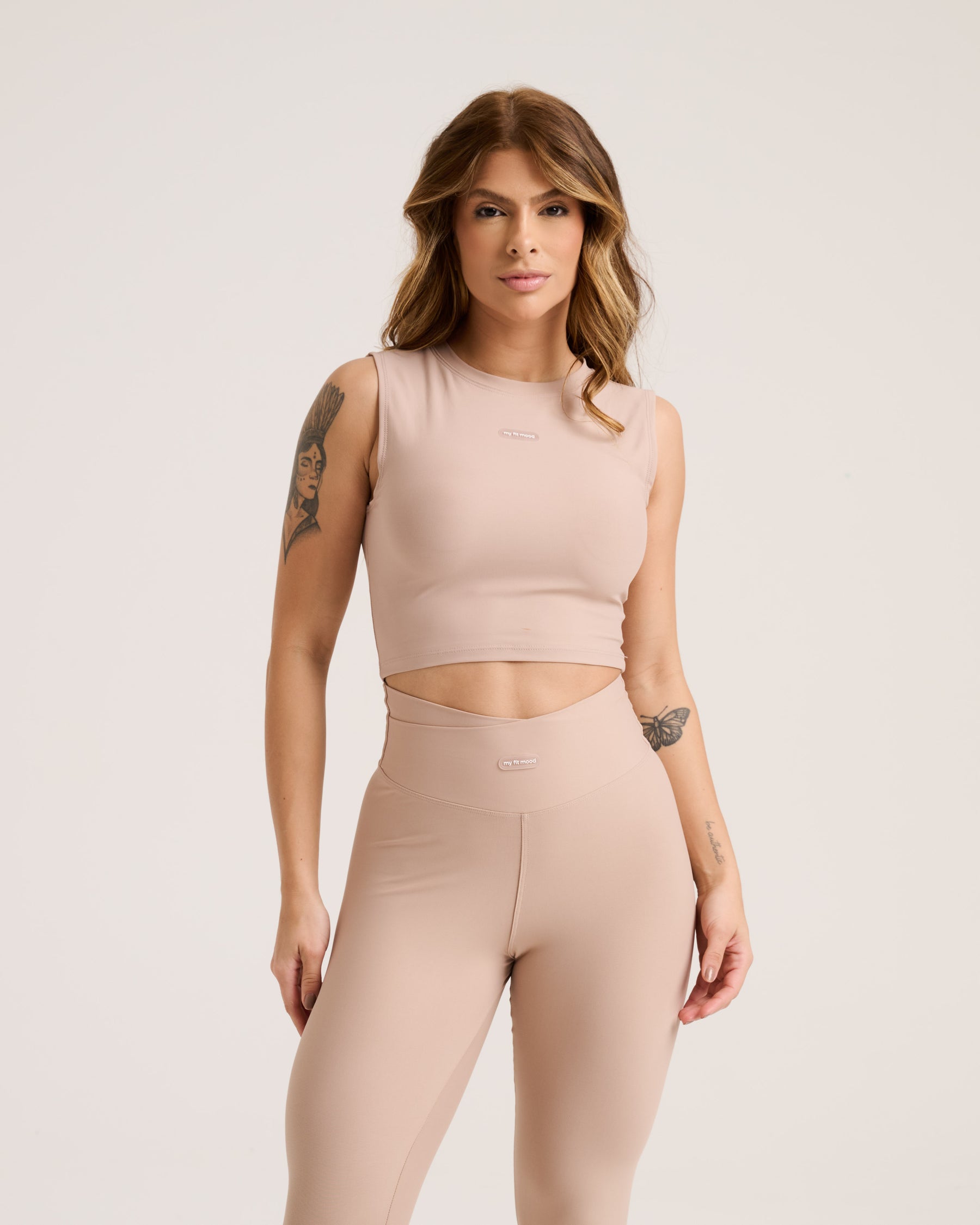 Conjunto React Amêndoa