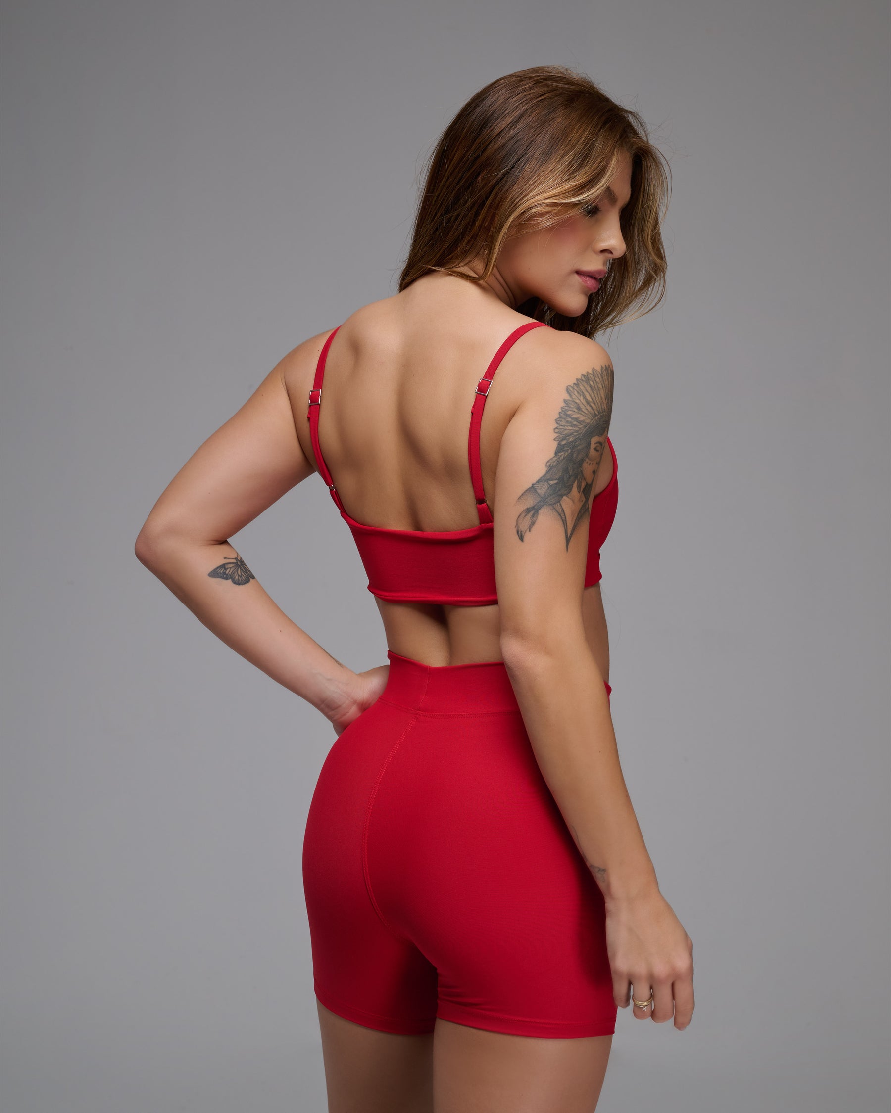Conjunto Walk Red