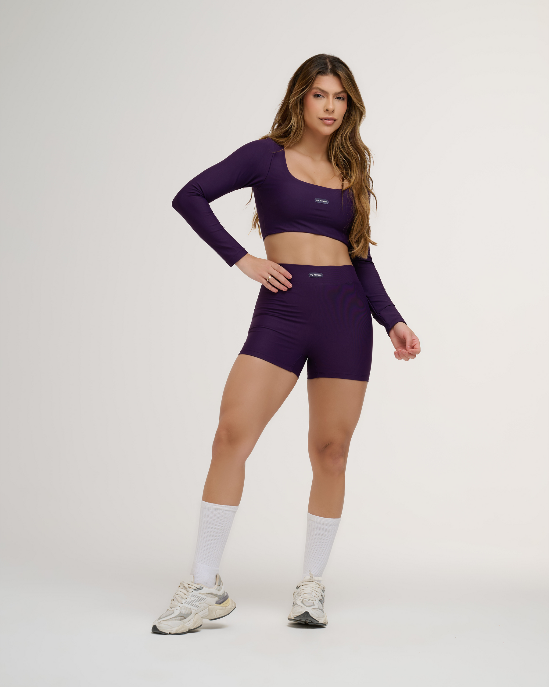 Conjunto Cold Roxo