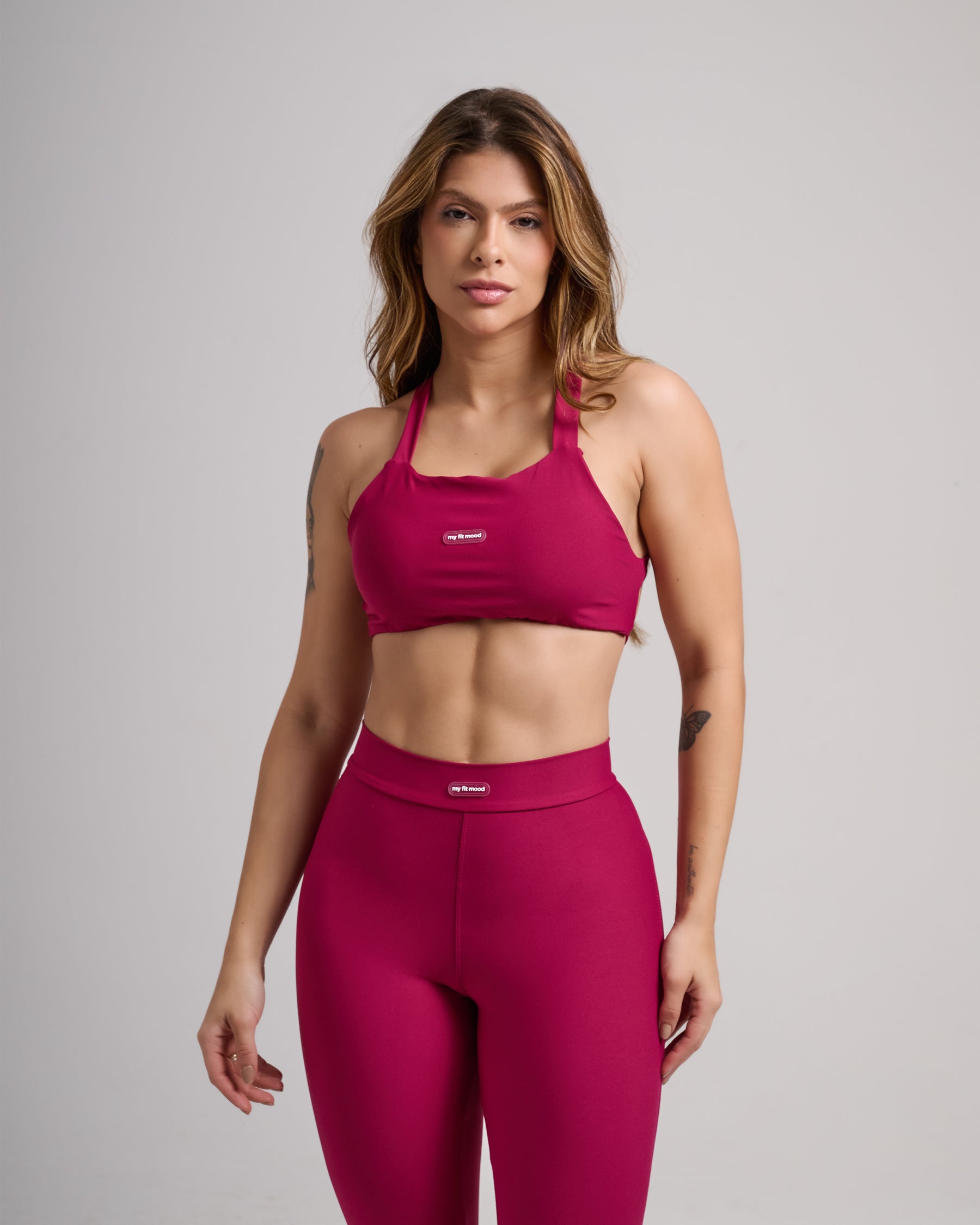 Conjunto Movement Vinho
