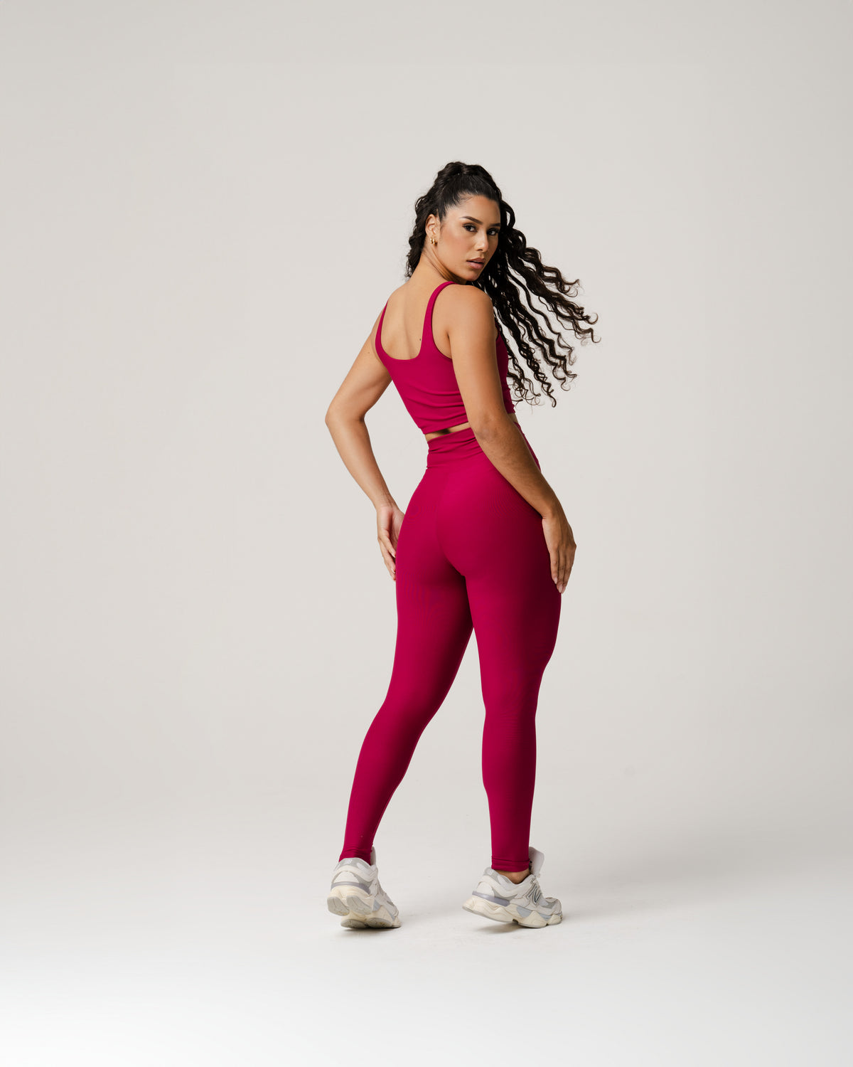 Conjunto Body Vinho