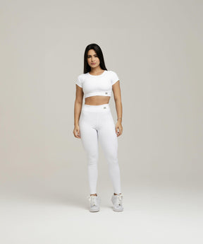 Conjunto Run White