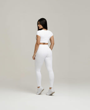 Conjunto Run White