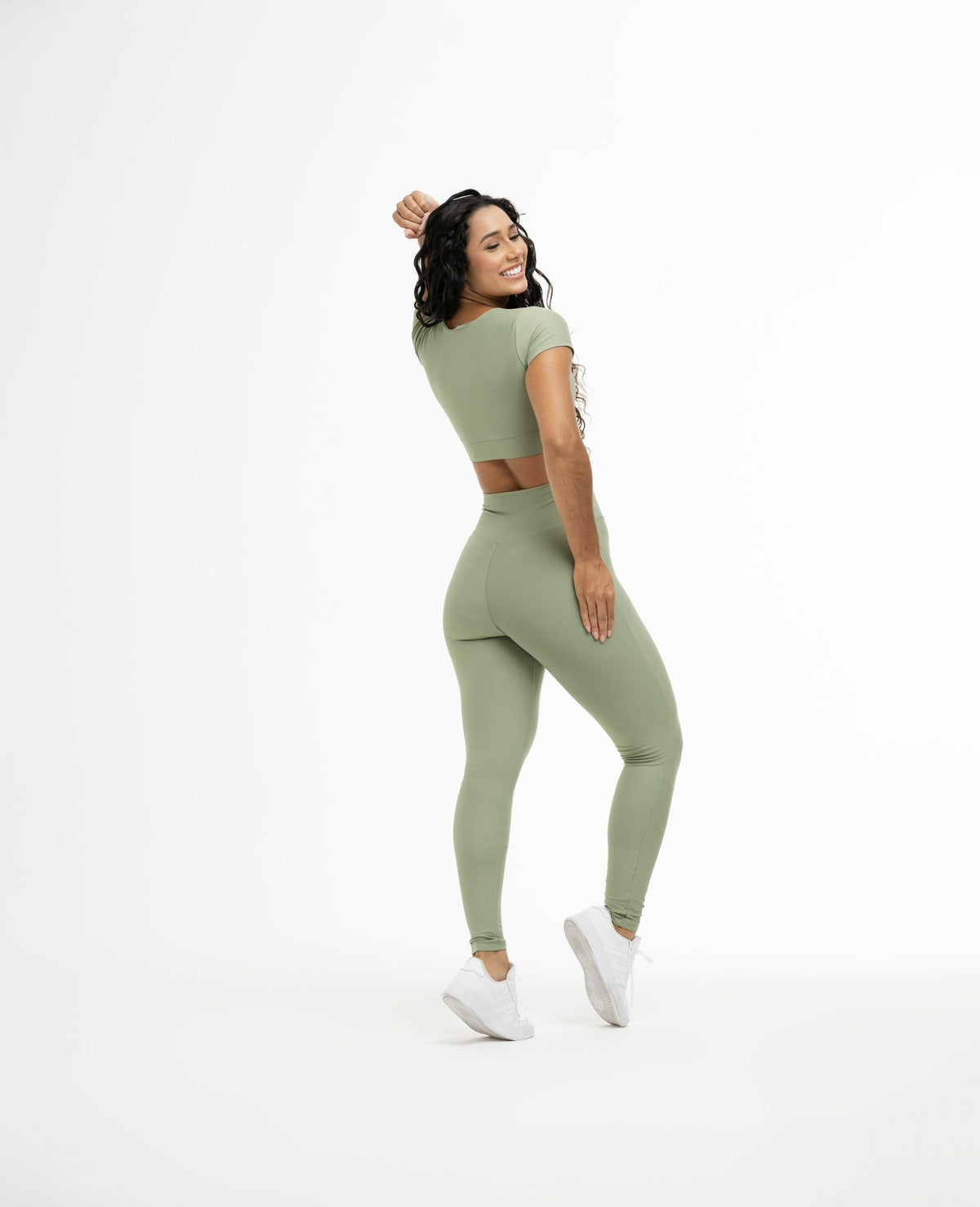 Conjunto Run Musgo