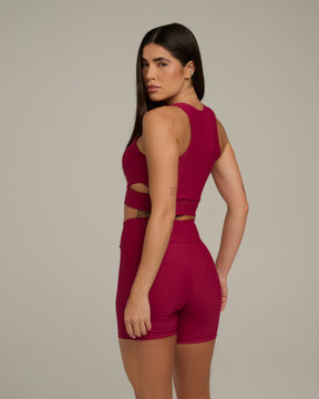 Conjunto Slit Vinho