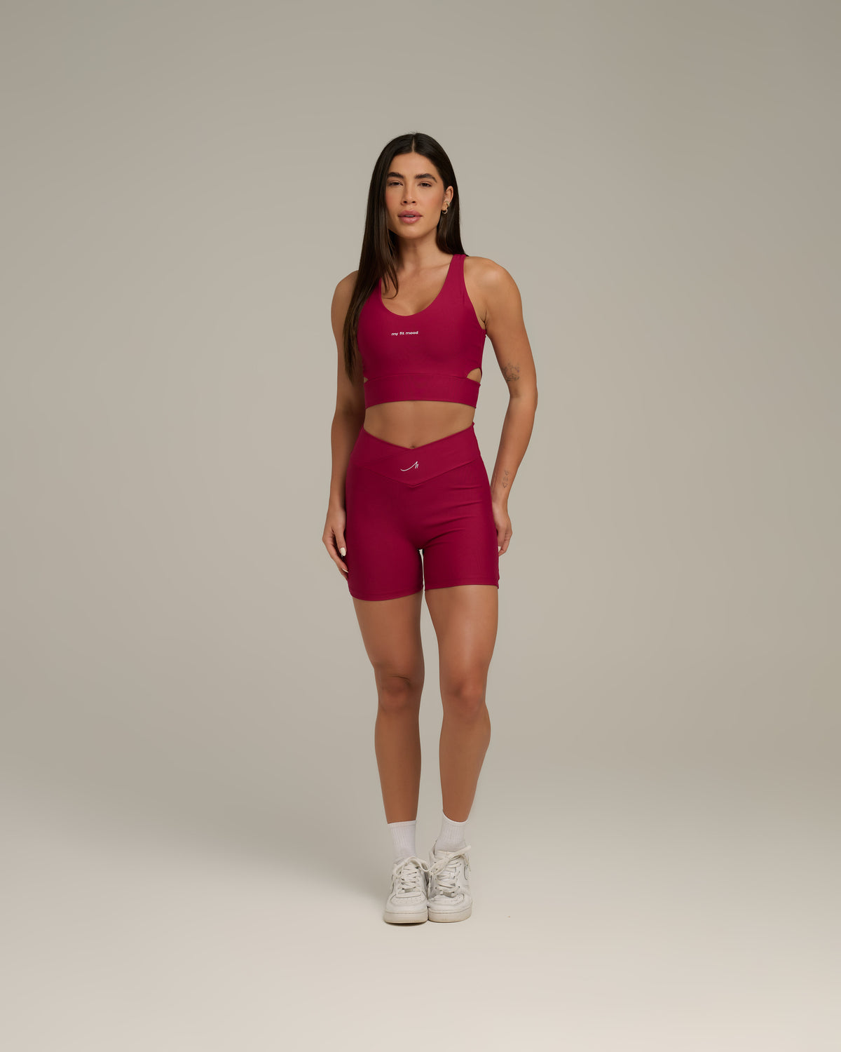 Conjunto Slit Vinho