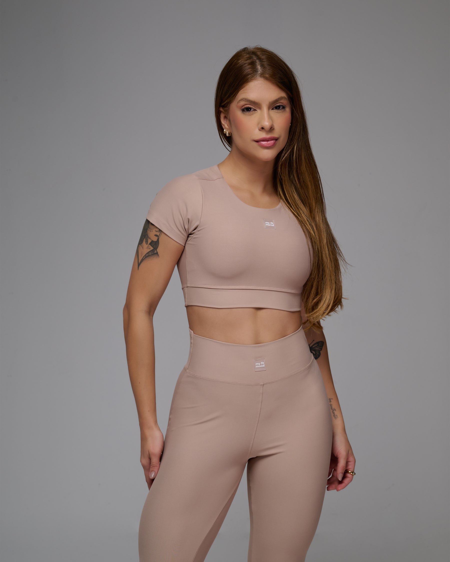 Conjunto Run Nude